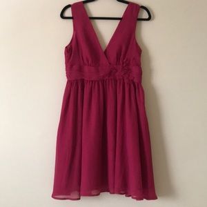 Forever 21 Pink Chiffon Dress